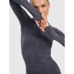 Womens seamless yoga and pilates jumpsuit 4F 4FRAW25TJUMF063-31S - Image 2