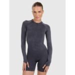 Womens seamless yoga and pilates jumpsuit 4F 4FRAW25TJUMF063-31S