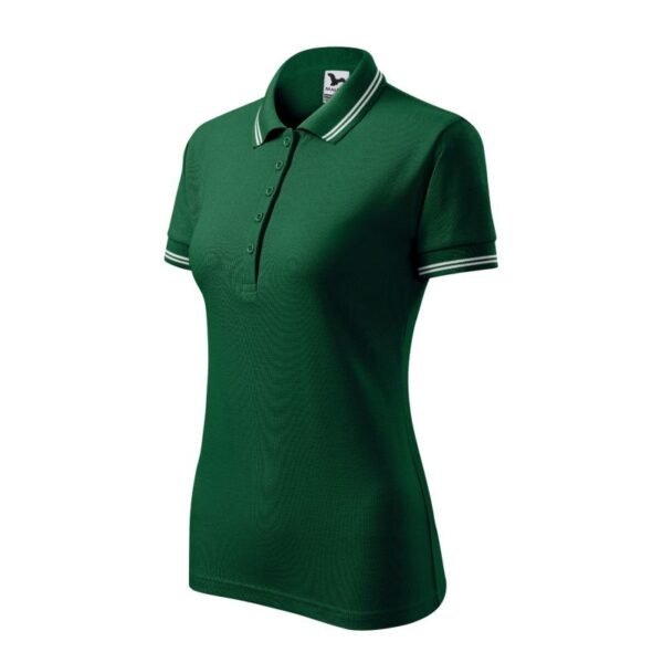 Womens Urban Polo Shirt (Dark Green)