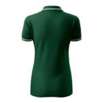 Womens Urban Polo Shirt (Dark Green) - Image 3