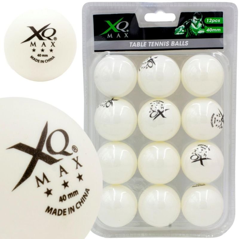 lupin-wear-ca-xqmax-table-tennis-balls-3-stars-12-pcs-white-1839461 XQMAX Table Tennis Balls