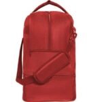 ZUNO sports bag with double bottom, red - Image 2