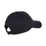 adidas 3-Stripes New Logo Baseball Cap Black JG1072 - Image 2
