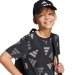 adidas 3-Stripes New Logo Baseball Cap Black JG1072 - Image 5