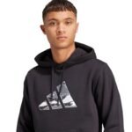 Adidas Camo 3B Hoodie M JM6378 sweatshirt - Image 6