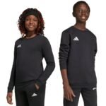 adidas Entrada 26 Sweat Top for kids black JZ6554 - Image 2