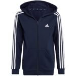 adidas Essentials 3-Stripes Fleece Full-Zip Hoodie Jr IC0600