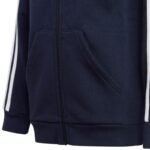 adidas Essentials 3-Stripes Fleece Full-Zip Hoodie Jr IC0600 - Image 6