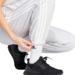 adidas Essentials 3-Stripes Fleece Loose-Fit Pants IN6178 - Image 5