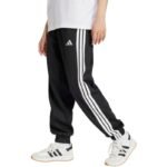 adidas Essentials 3-Stripes Fleece Loose-Fit Pants W JE1276 - Image 2