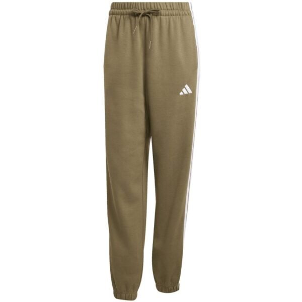 adidas Essentials 3-Stripes Fleece Loose-Fit W JX7698 pants