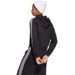 adidas Essentials 3-Stripes French Terry Crop Hoodie W IC8767 - Image 3