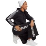adidas Essentials 3-Stripes French Terry Crop Hoodie W IC8767 - Image 5