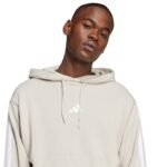 Adidas Essentials 3-Stripes French Terry Hoodie M JE6367 - Image 4