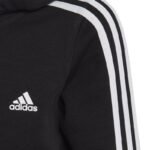 adidas Essentials 3 Stripes Full-Zip Hoodie Jr IC3634 - Image 6