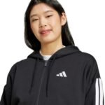 adidas Essentials 3 Stripes Full Zipp Hoodie W JE1283 - Image 6