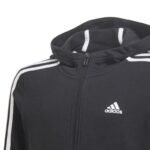 adidas Essentials 3S Full-zip Hoodie Jr GQ8356 - Image 8