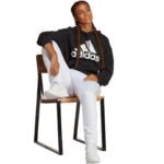 adidas Essentials Big Logo Oversized French Terry Hoodie W HR4934 - Image 2