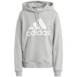 adidas Essentials Big Logo Oversized French Terry Hoodie W IC9865 - Image 3