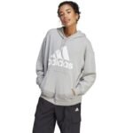 adidas Essentials Big Logo Oversized French Terry Hoodie W IC9865 - Image 5