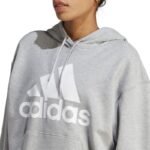 adidas Essentials Big Logo Oversized French Terry Hoodie W IC9865 - Image 8