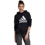 adidas Essentials Big Logo Regular Fleece W HZ2984 sweatshirt - Image 3