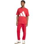 adidas Essentials Feelcozy Mens Pants Red KC0915 - Image 6
