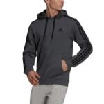 adidas Essentials Fleece 3-Stripes Hoodie M GK9082 - Image 6