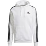 adidas Essentials Fleece 3-Stripes Hoodie M GU2522 - Image 2
