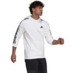 adidas Essentials Fleece 3-Stripes Hoodie M GU2522 - Image 3