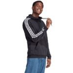 adidas Essentials Fleece 3-Stripes Hoodie M IB4028 - Image 3