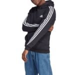 adidas Essentials Fleece 3-Stripes Hoodie M IB4028 - Image 4