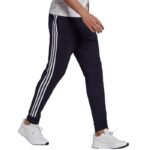 adidas Essentials Fleece Tapered Cuff 3-Band M GK8823 pants - Image 3