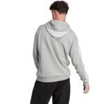 Adidas Essentials French Terry 3-Stripes Hoodie M IC0437 - Image 3