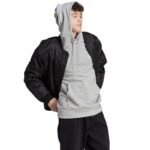 Adidas Essentials French Terry 3-Stripes Hoodie M IC0437 - Image 4