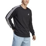 adidas Essentials French Terry 3-Stripes M IC9317 sweatshirt - Image 4