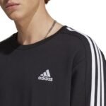 adidas Essentials French Terry 3-Stripes M IC9317 sweatshirt - Image 7
