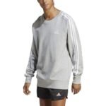 adidas Essentials French Terry 3-Stripes M IC9319 sweatshirt - Image 4