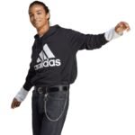 adidas Essentials French Terry Big Logo Hoodie M IC9363 - Image 4