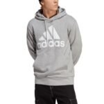 adidas Essentials French Terry Big Logo Hoodie M IC9364 - Image 4