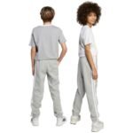 adidas Essentials Light Gray Kids Pants JY4995 - Image 7