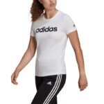 adidas Essentials Linear W GL0768 T-shirt - Image 7