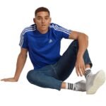 adidas Essentials Single Jersey 3-Stripes M IC9338 - Image 4