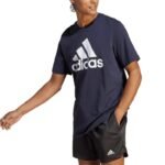 adidas Essentials Single Jersey 3-Stripes Tee M IC9348 - Image 8