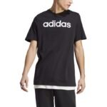 adidas Essentials Single Jersey Linear Embroidered Logo Tee M IC9274 - Image 4