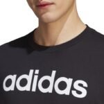 adidas Essentials Single Jersey Linear Embroidered Logo Tee M IC9274 - Image 6