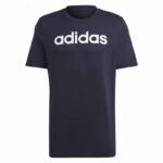 adidas Essentials Single Jersey Linear Embroidered Logo Tee M IC9275 - Image 2