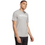 adidas Essentials Single Jersey Linear Embroidered Logo Tee M IC9277 - Image 4