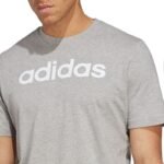 adidas Essentials Single Jersey Linear Embroidered Logo Tee M IC9277 - Image 5