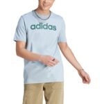 adidas Essentials Single Jersey Linear Embroidered Logo Tee M IJ8651 - Image 4